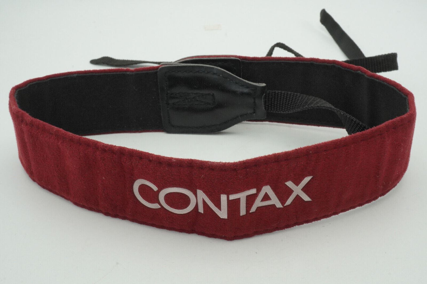 [N.Mint] Contax Vintage camera strap wine red W-40R from Japan #B145